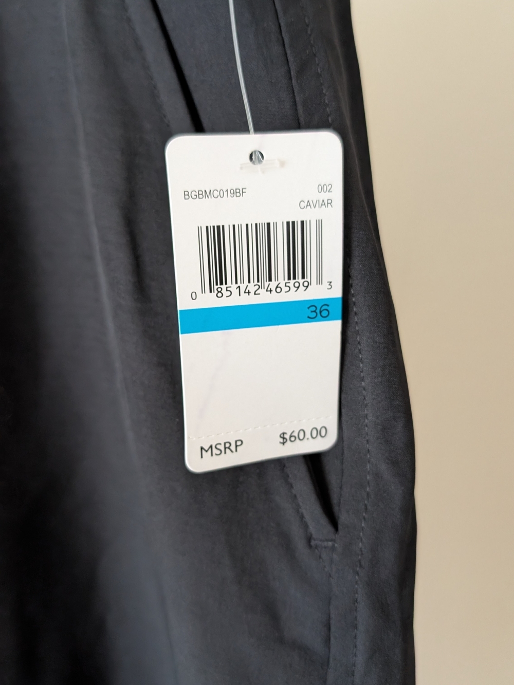 Hogan Black Men's Hybrid Shorts - Picture 3 of 5